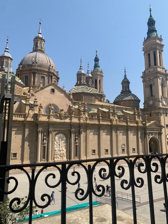 Apartamento AZ El Balcón a la Basílica V Zaragoza Exterior foto
